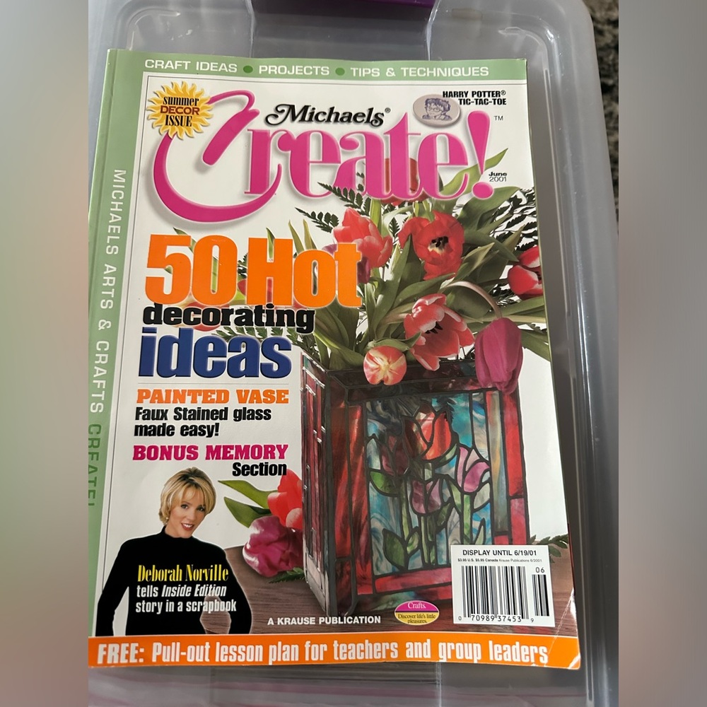 Michael’s Create Magazine June 2001